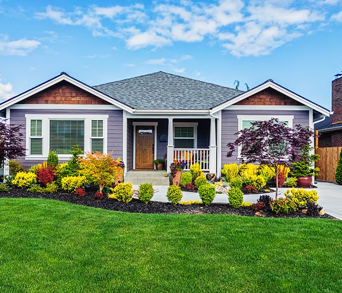 Modern Custom Suburban Home Exterior